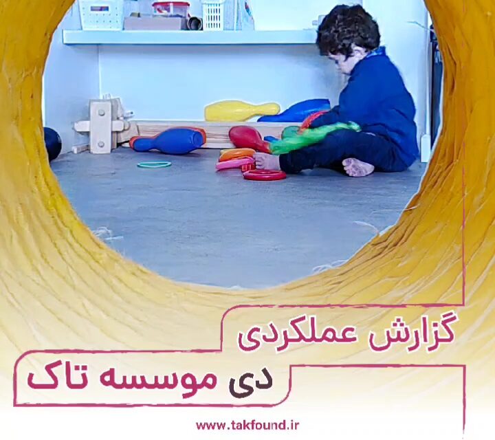 گزارش عملکردی دی 1403 موسسه تاک