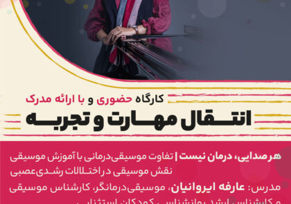 کارگاه انتقال مهارت و تجربه موسسه انسان کار آمد که در تاریخ 28 فروردین 1404 در موسسه تاک فوند برگزار میشه با اعطای مدرک معتبر
