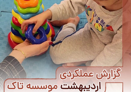 گزارش عملکردی اردیبهشت 1404 موسسه تاک